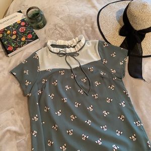 ModCloth puppy blouse